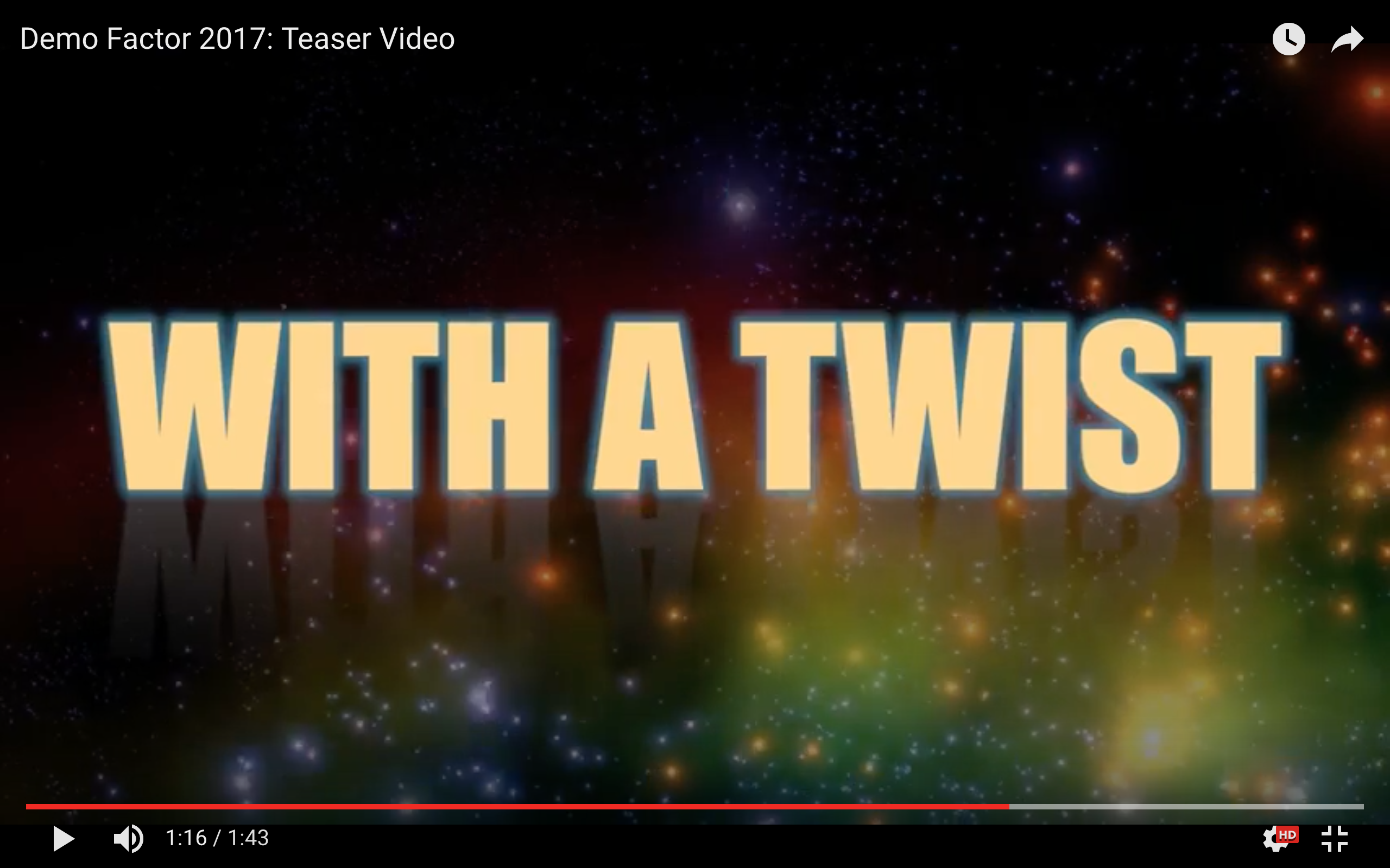 Demo Factor returns for 2017